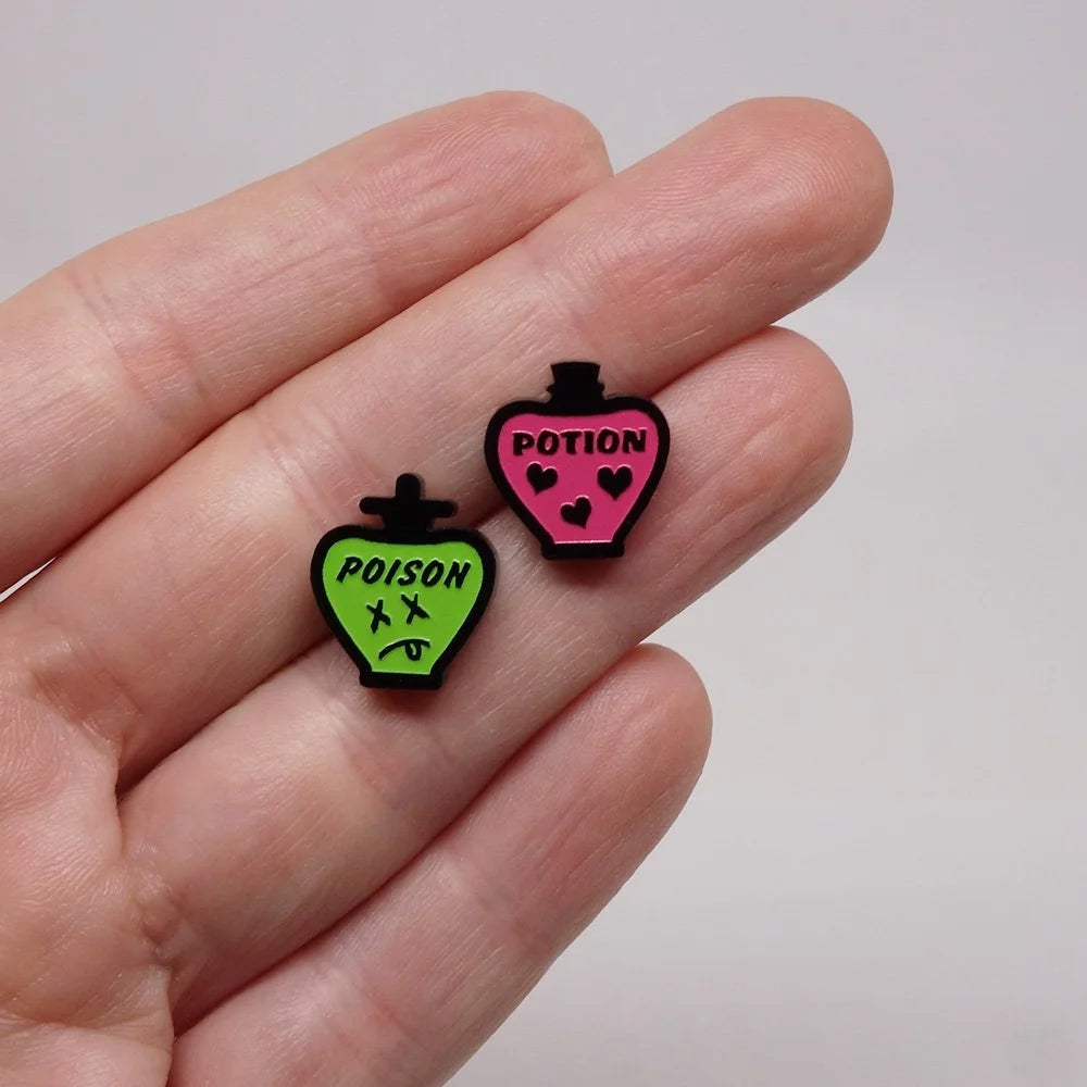 Boucles d'oreilles Potion/poison| Lili1081 | Créations Lilipop