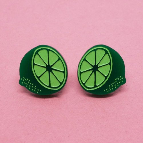 Boucle d'oreille Lime | Lili1142 | Créations Lilipop