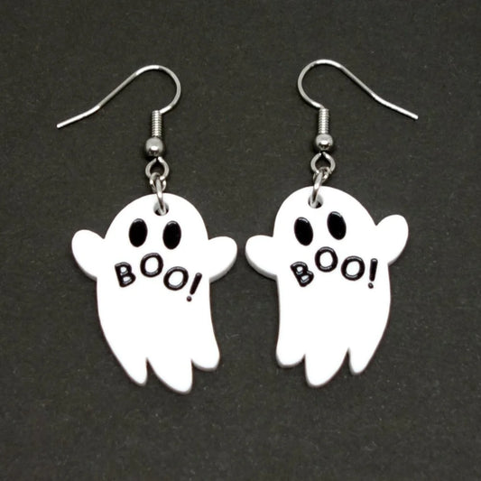 Boucle d'oreille pendante Fantôme | Lili1147 | Créations Lilipop