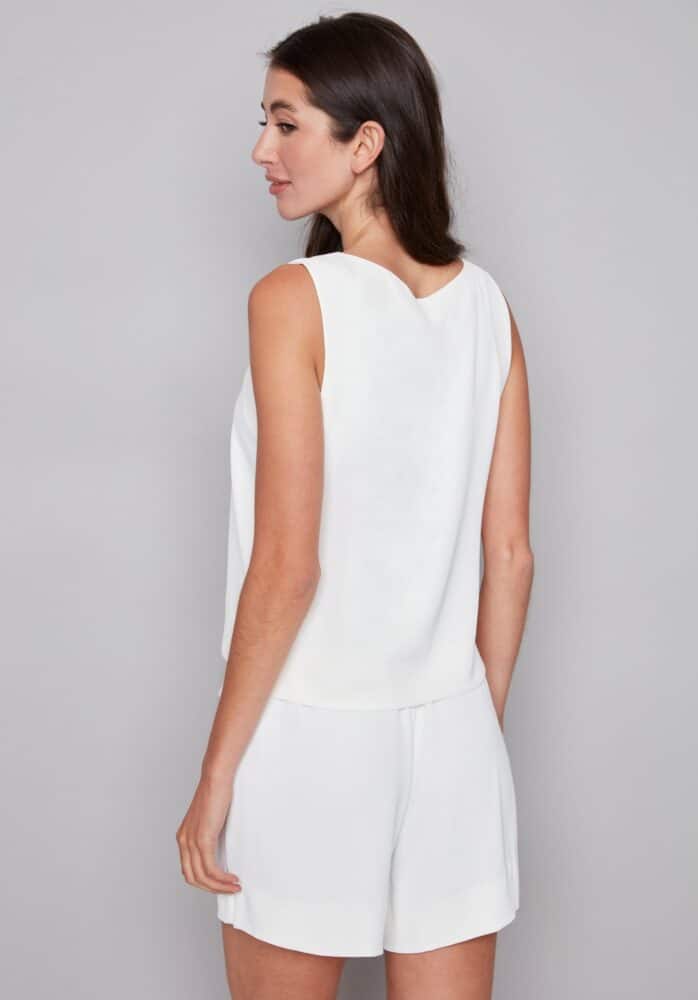 Haut sans manches soie vegane| 248003 Gianna|I Love Tyler Madison