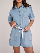 Charger l&#39;image dans la galerie, Combinaison short 2705 Daytime blue
