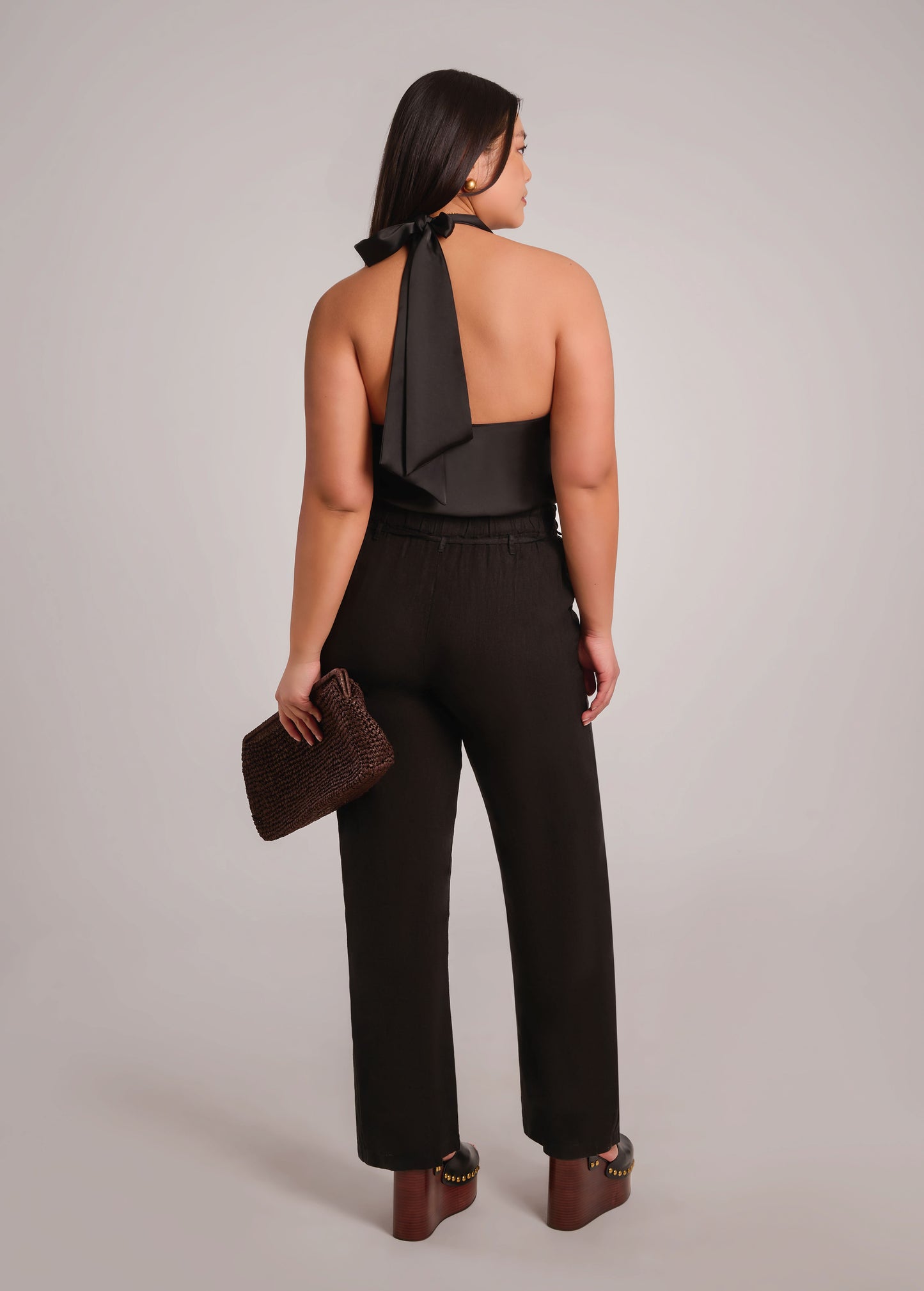 Pantalon long en lin| Nora 2779| Yoga Jeans