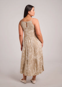 2782P Robe imprimée Iris (lin)