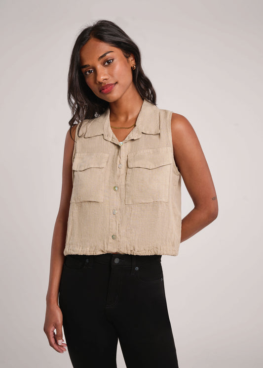 Chemisier sans manches en lin | 2783 Sol | Yoga Jeans