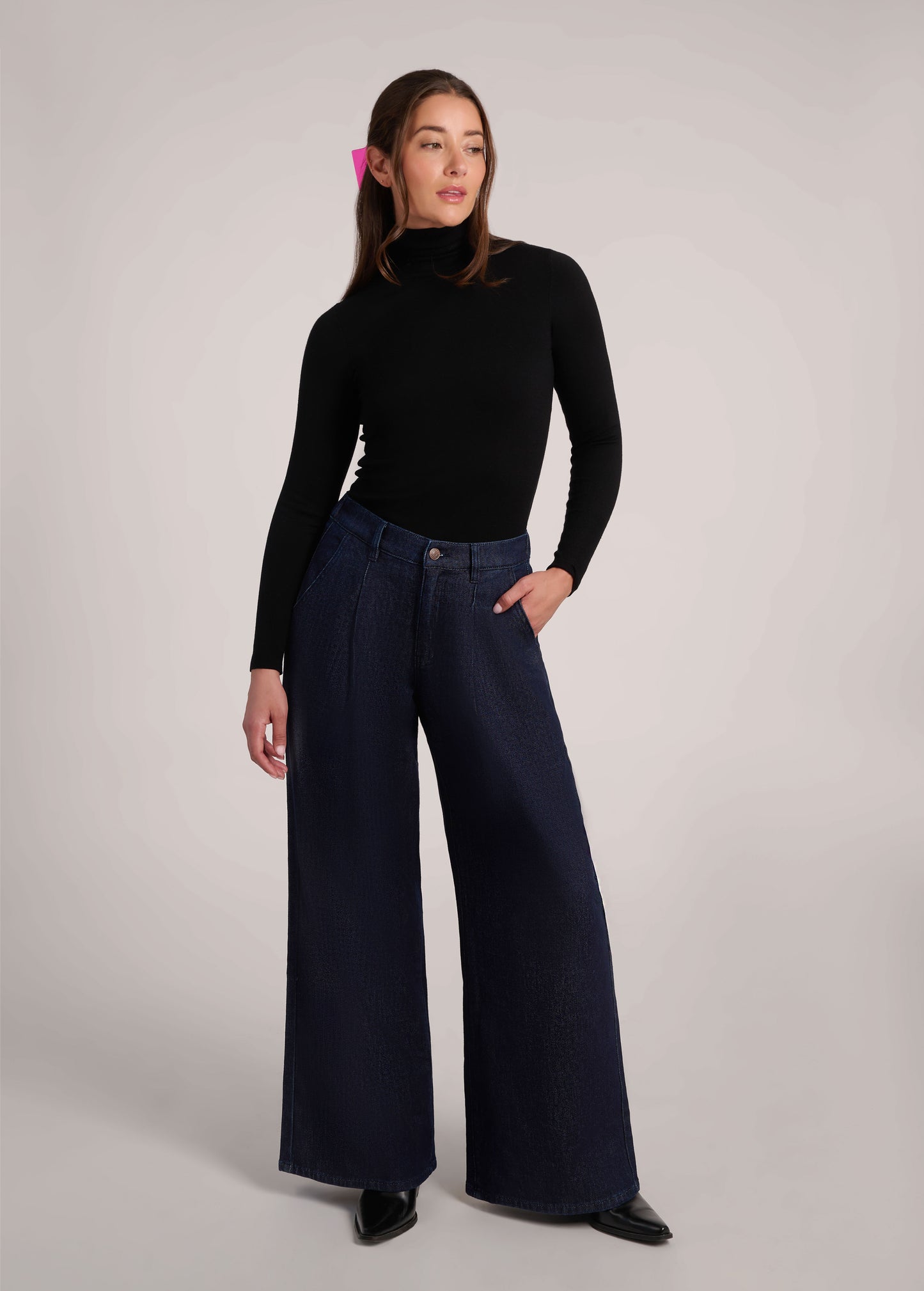 Jeans foncé style pantalon| 2819 Elera| Yoga Jeans