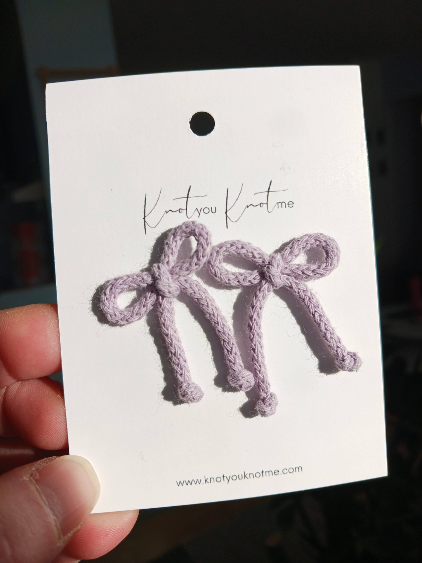 Boucles d'oreilles boucles | Beau | Knot You Knot Me