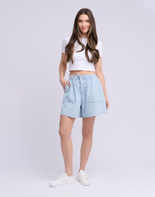 Short en coton pâle| 2910 Lucille| Yoga Jeans