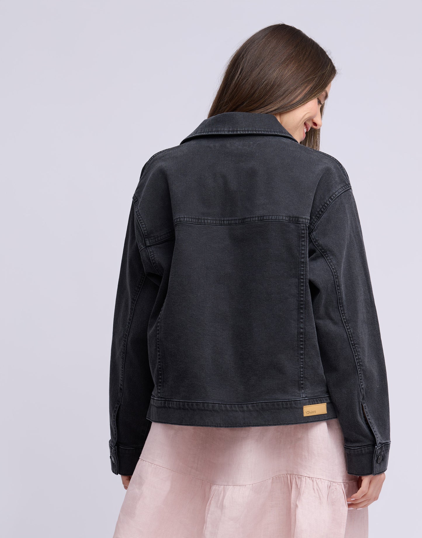 Veste jeans noir|2917 Summer| Yoga Jeans