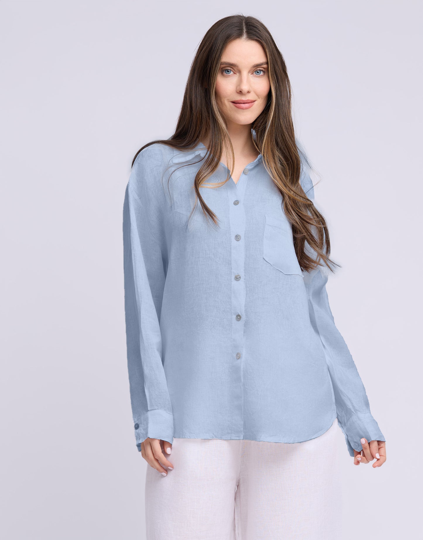 Chemise manches longues en lin | 2936 Elena | Yoga Jeans