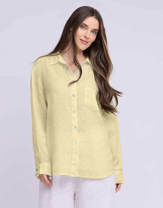 Chemise manches longues en lin | 2936 Elena | Yoga Jeans