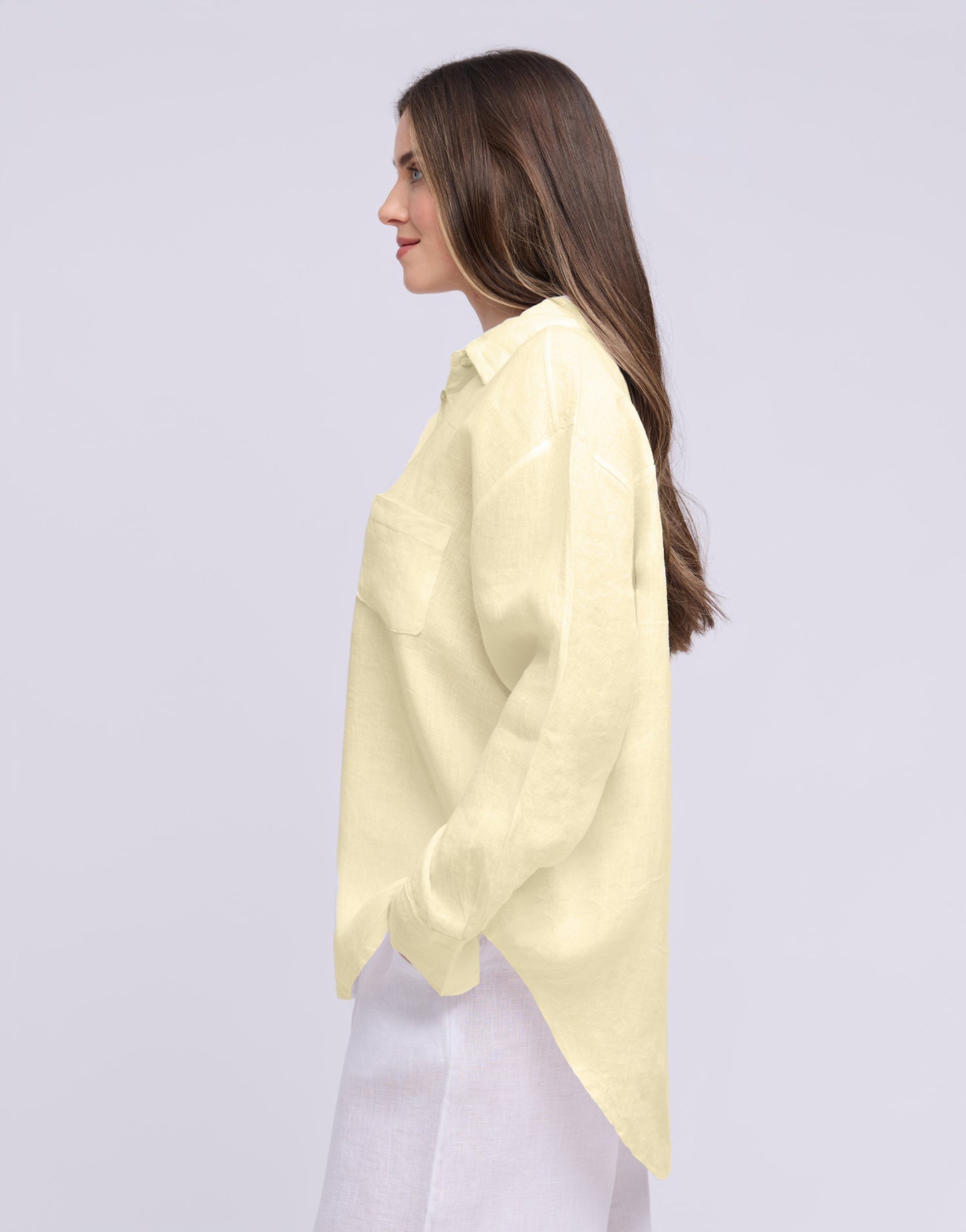 Chemise manches longues en lin | 2936 Elena | Yoga Jeans
