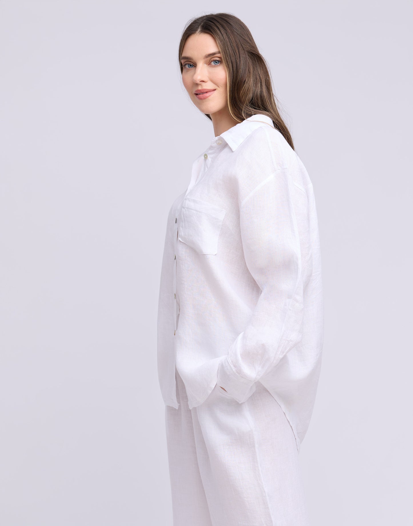Chemise manches longues en lin | 2936 Elena | Yoga Jeans