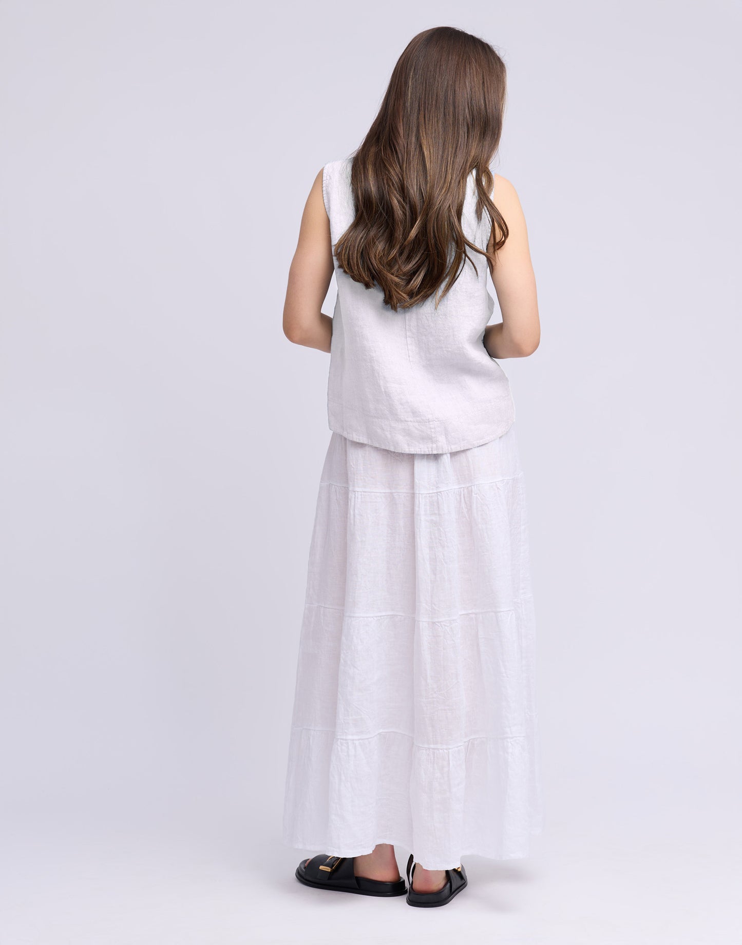 Haut sans manches en lin | 2938 Francesca | Yoga Jeans