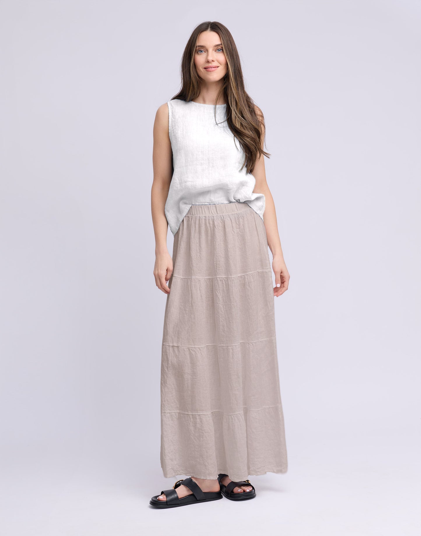 Jupe longue en lin | 2939 Lucia | Yoga Jeans