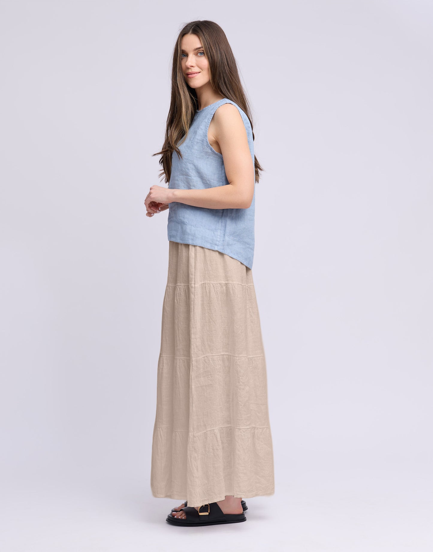 Jupe longue en lin | 2939 Lucia | Yoga Jeans