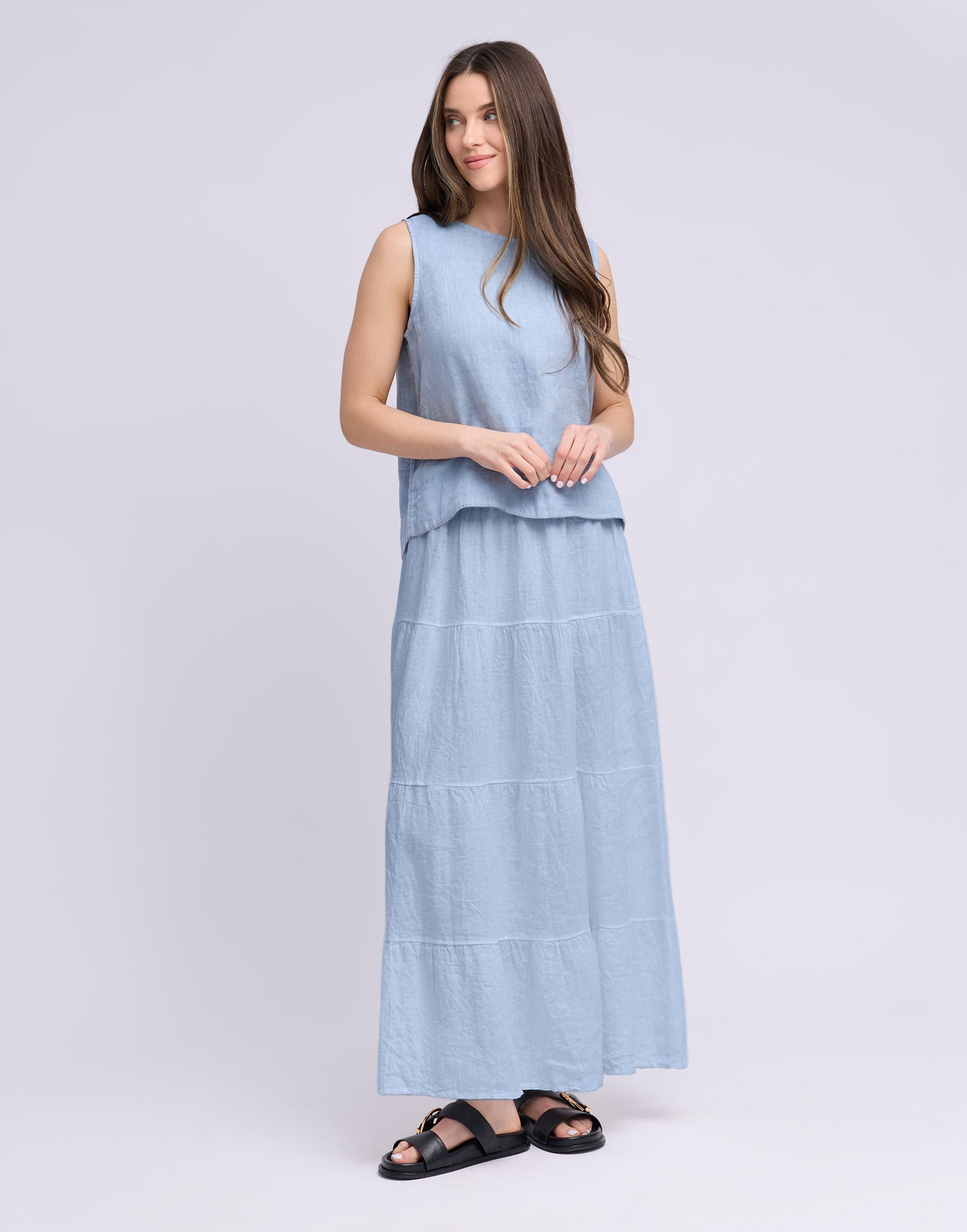 Jupe longue en lin | 2939 Lucia | Yoga Jeans