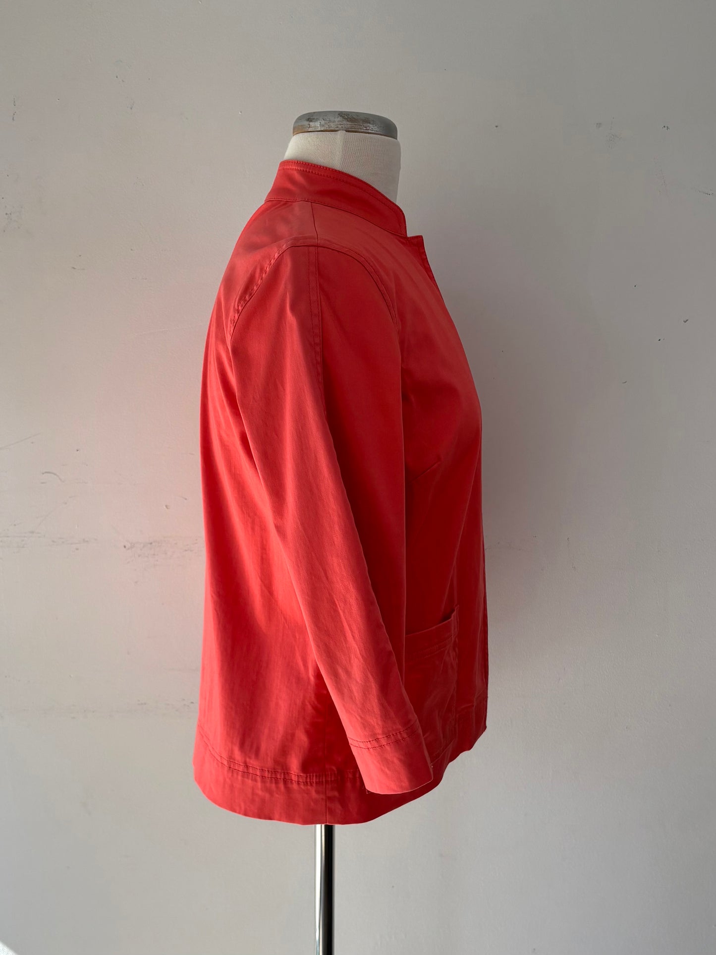 Veste/veston saumon, manche longue, pas doublé, poches | MNDUH-73 (S)