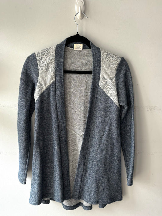 🧚Veste bleu chiné | LANA-09 (XS)