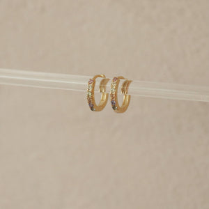 Boucles d'oreilles colorées Lorato