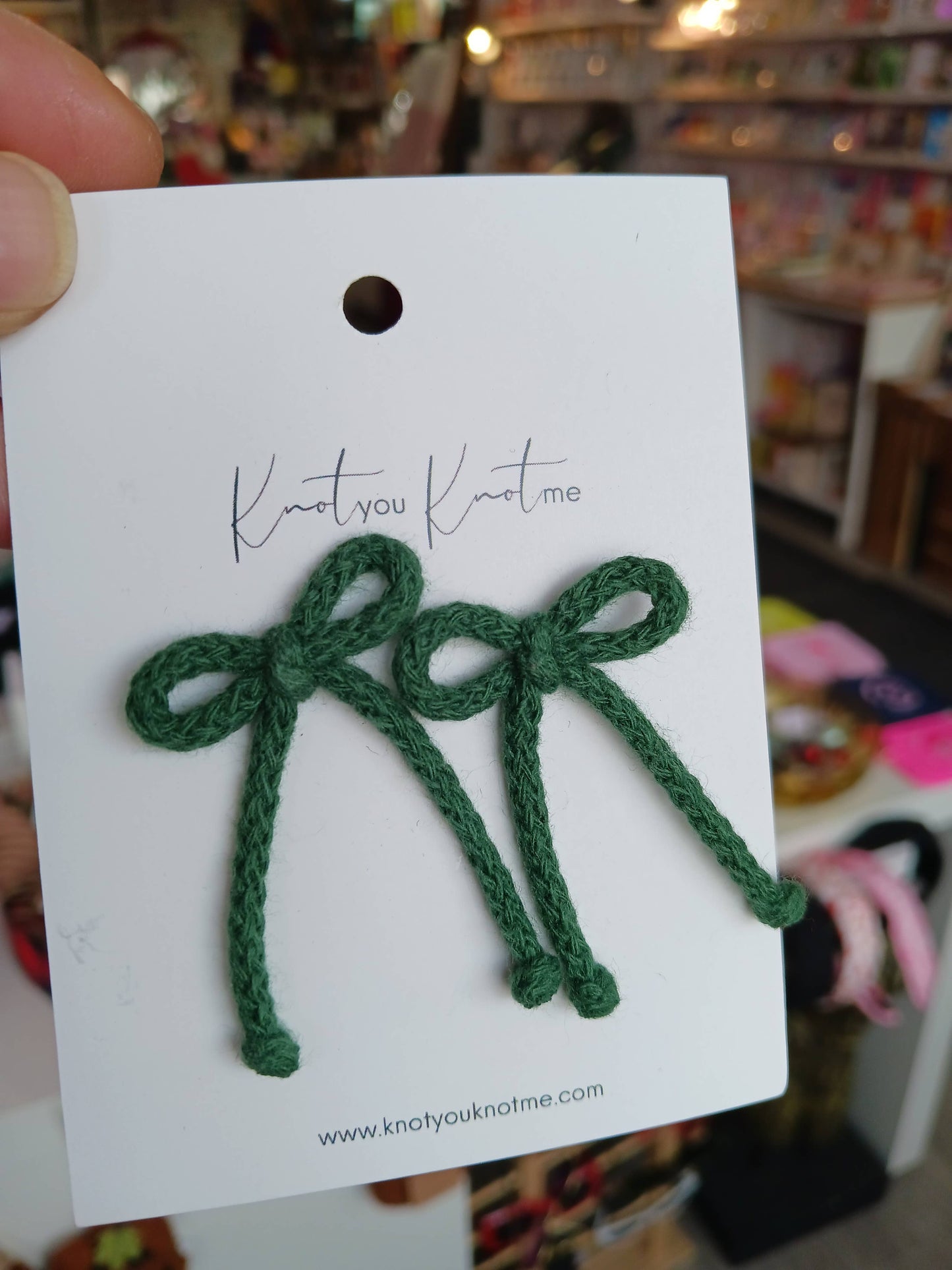 Boucles d'oreilles boucles | Beau | Knot You Knot Me