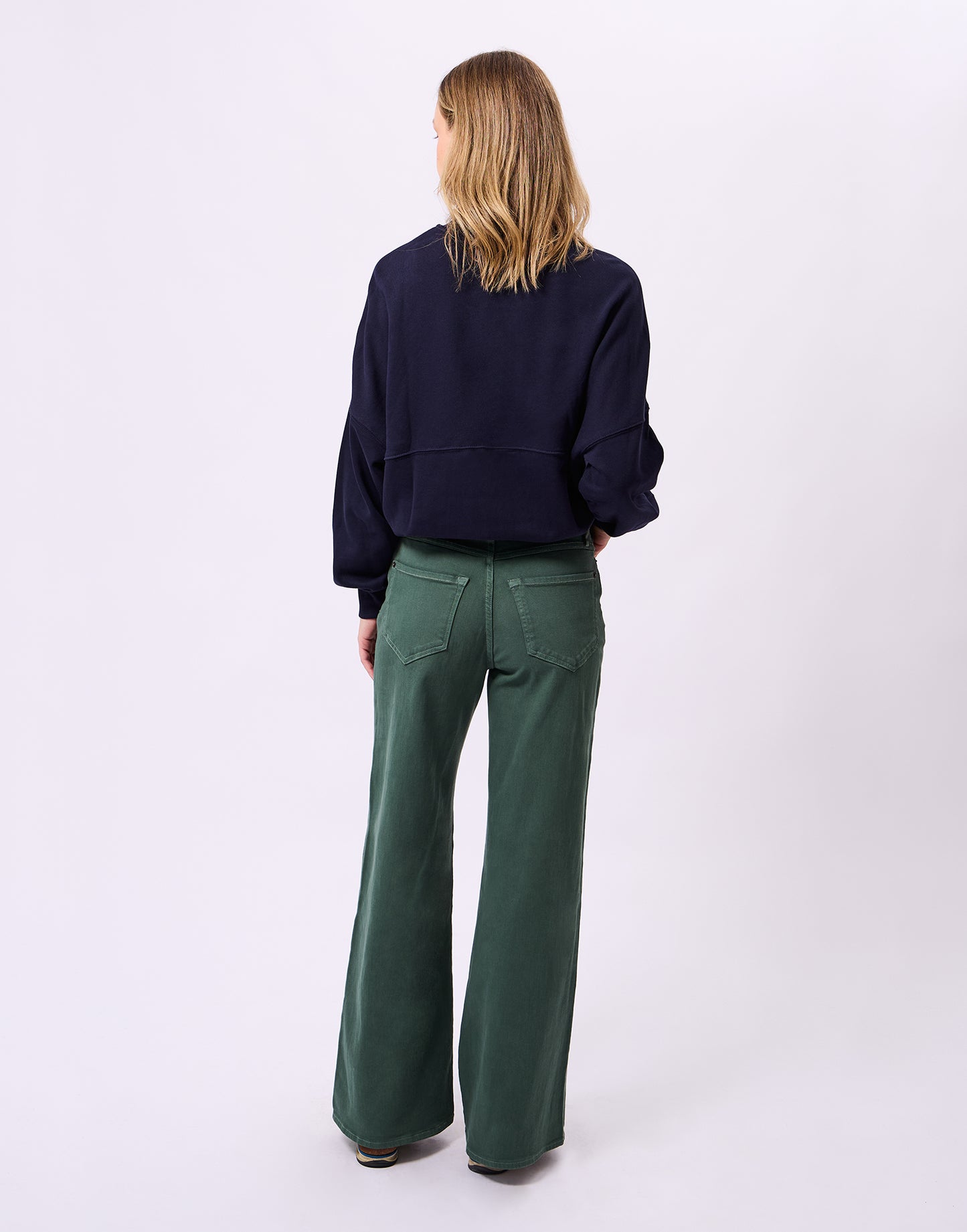 Jeans large vert| 3031 Skog| Yoga Jeans