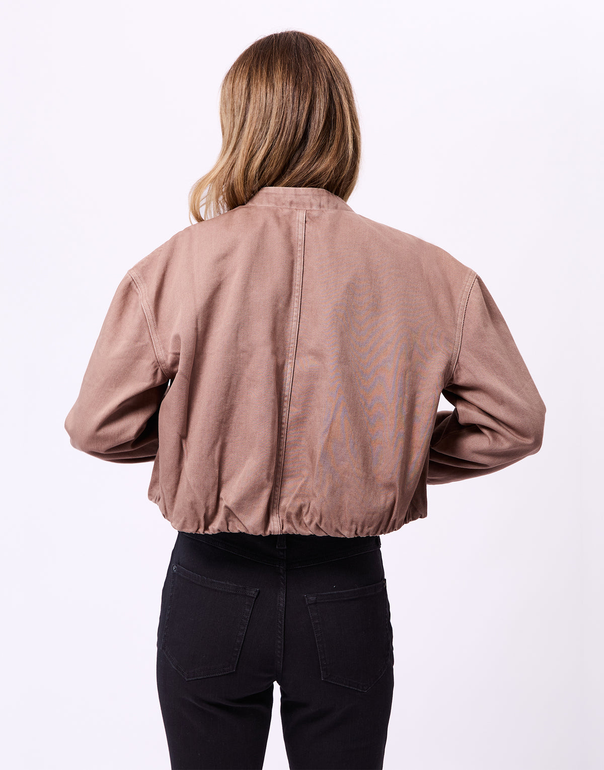 Blouson jeans mocha | 3048 Unwind|  Yoga Jeans