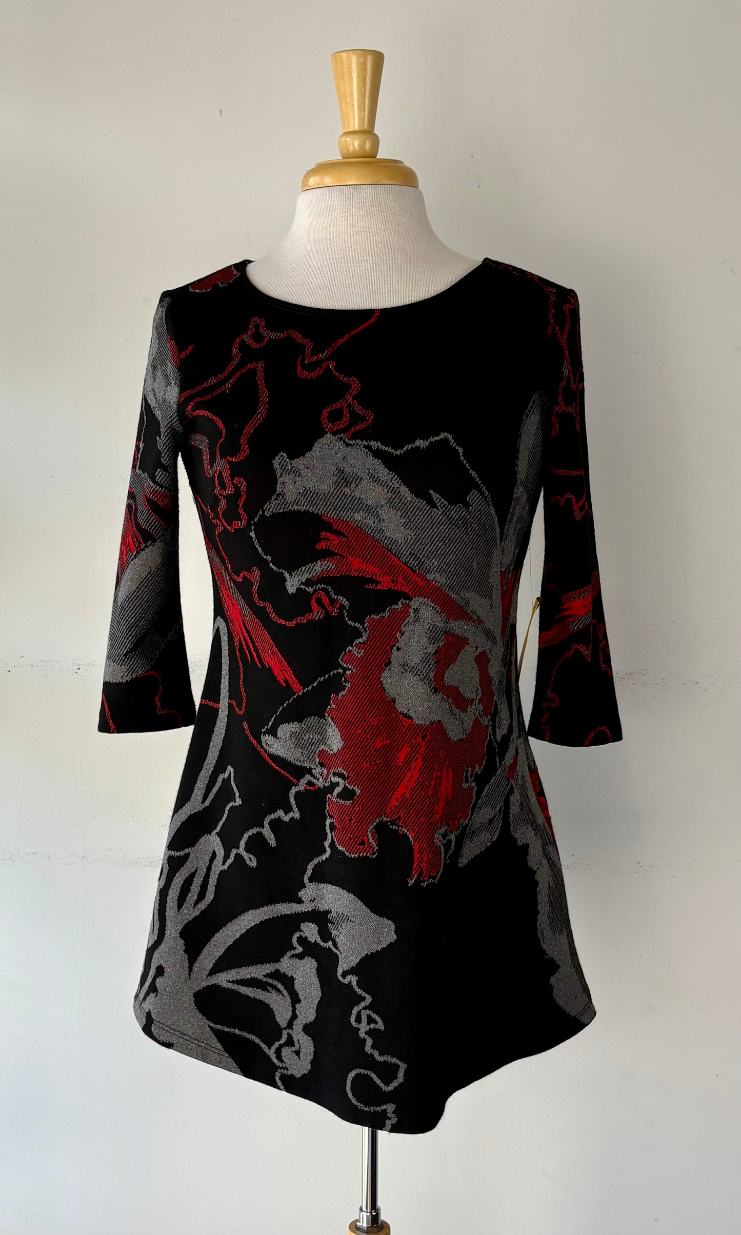Robe/tunique noir/rouge/gris | JCAM-70 (6 ans)