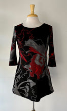 Charger l&#39;image dans la galerie, Robe/tunique noir/rouge/gris | JCAM-70 (6 ans)
