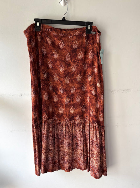🧚Jupe longue rouille| ASIM-26 (XL)