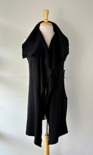 Charger l&#39;image dans la galerie, Veste longue noire pas manche | SRIV-03 (L)
