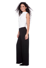 Charger l&#39;image dans la galerie, Pantalon jambe large long noir| I Love Tyler Madison
