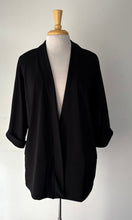 Charger l&#39;image dans la galerie, Veste kimono noire | SRIV-13 (M)
