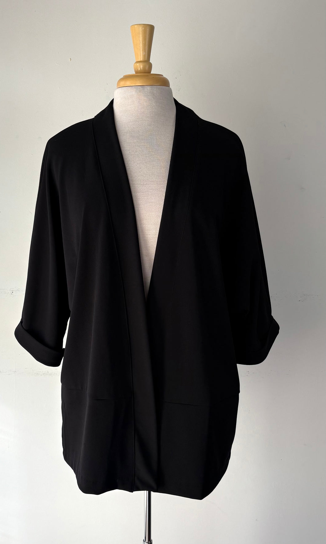 Veste kimono noire | SRIV-13 (M)