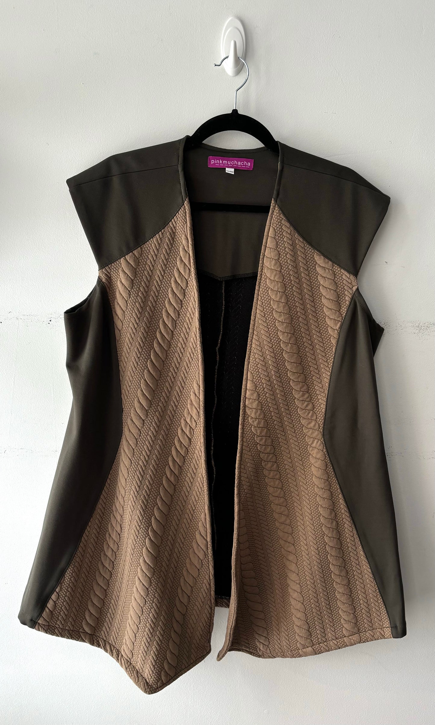 🧚Veste Kaki et beige | PINK-11 (XL)