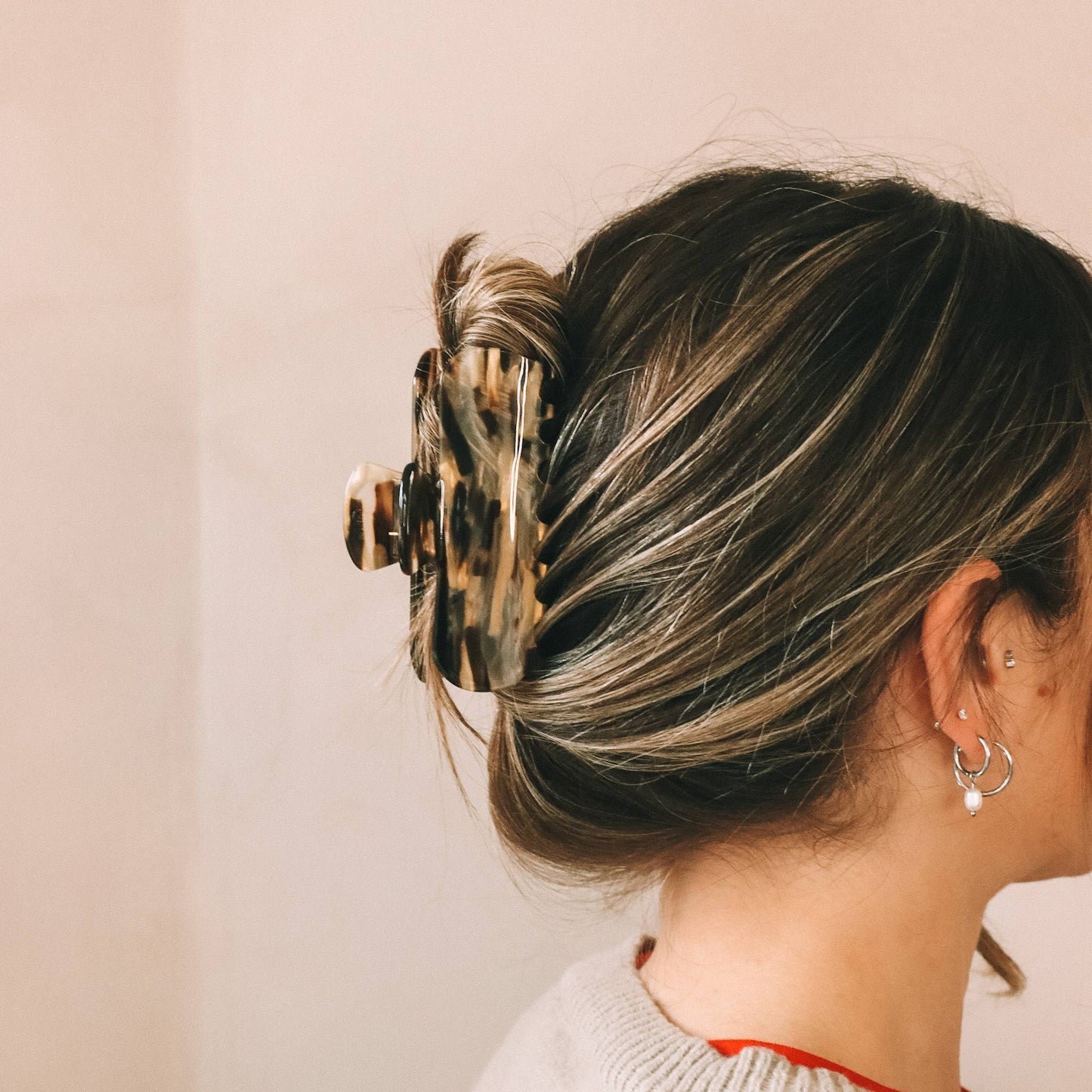 Grande pince | Le Dalila - Mélange brun | Horace