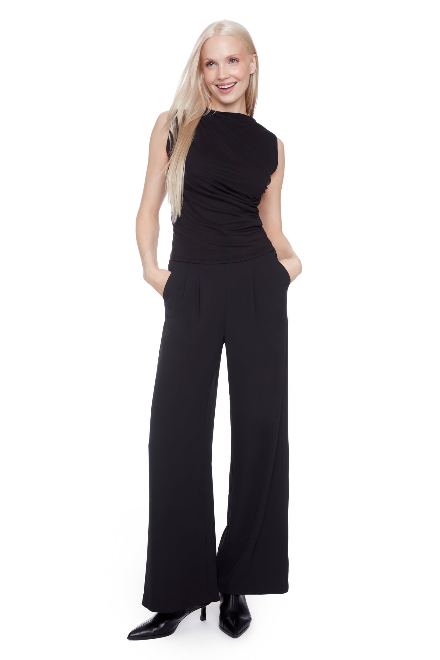 Haut sans manches froncé | I Love Tyler Madison