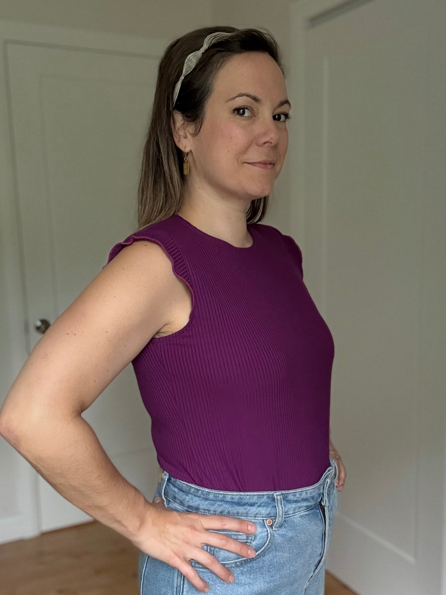 Haut sans manches | Estelle | Pinkmuchacha