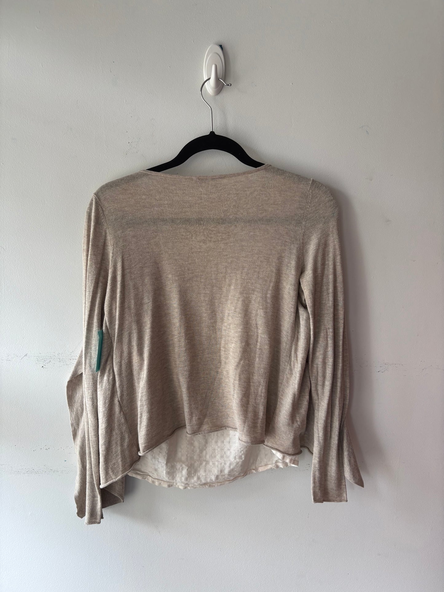 Veste-camisole coton beige | LDUP-02( S-M)