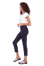 Charger l&#39;image dans la galerie, Pantalon &quot;pull on&quot; marine longueur cheville| Up!
