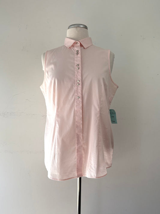 Chemise rose pâle, pas manche | KLAV-37 (XL)