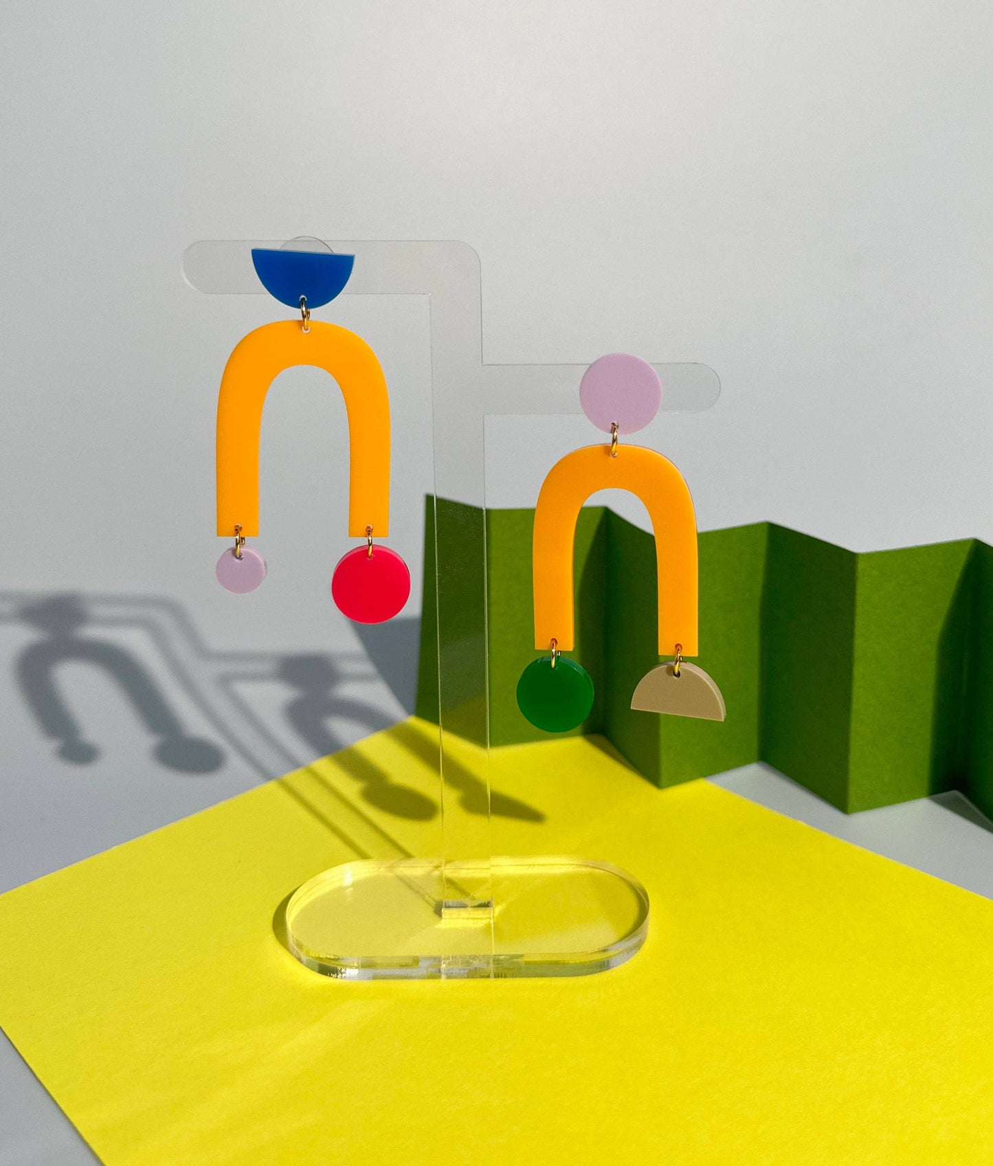 Boucles d'oreilles collage | Collage | Combinist Goods