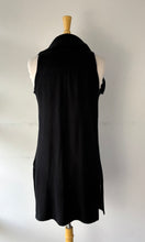 Charger l&#39;image dans la galerie, Veste longue noire pas manche | SRIV-03 (L)
