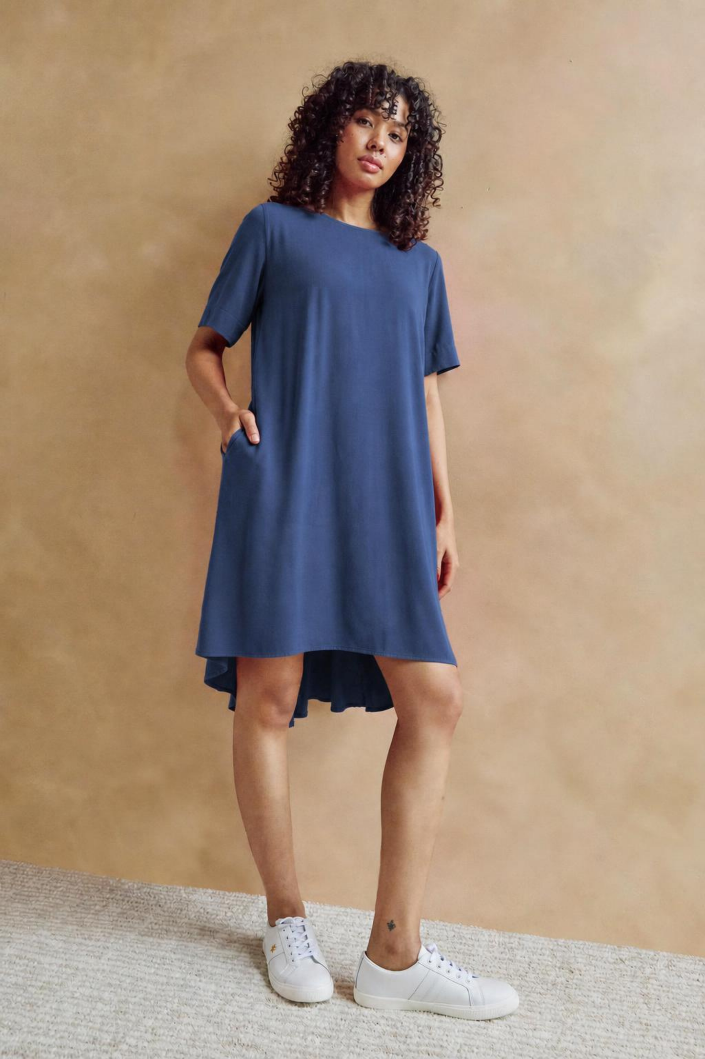 Robe avec noeud au dos | Poppy | Marigold