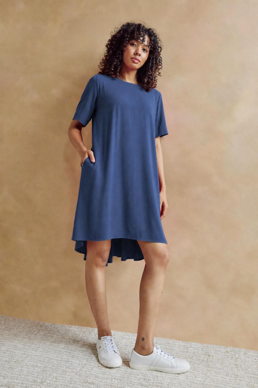 Robe avec noeud au dos | Poppy | Marigold