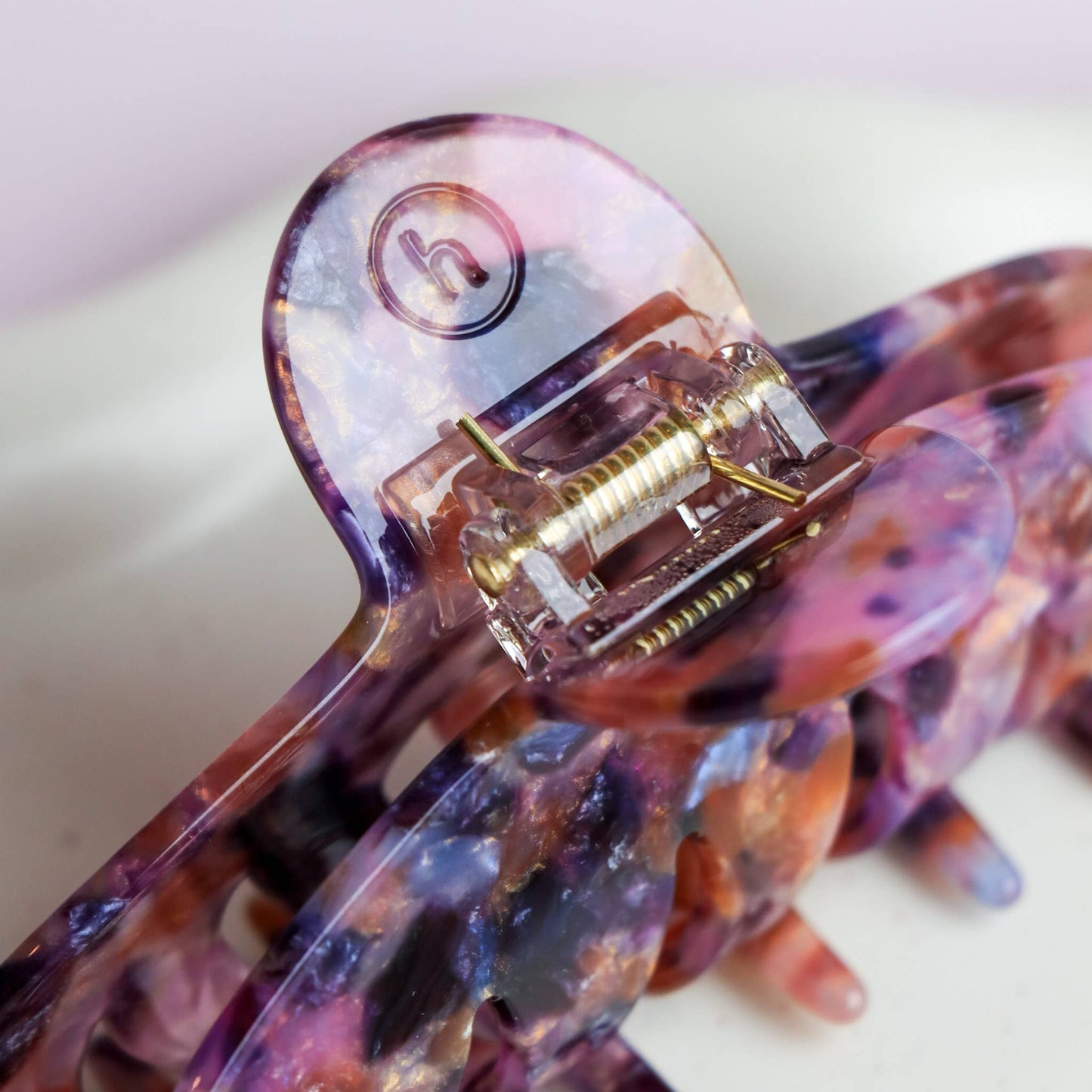 Grande pince | L'Agatha - Prune multi | Horace