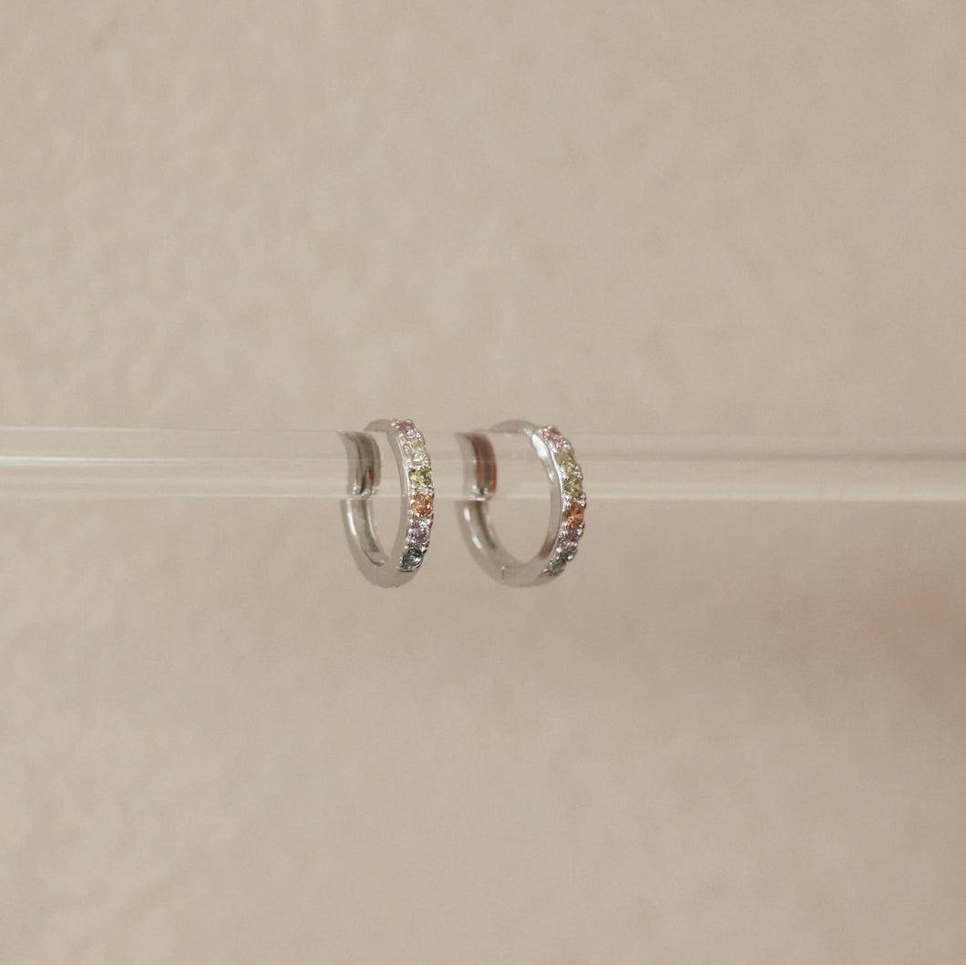 Boucles d'oreilles colorées Lorata