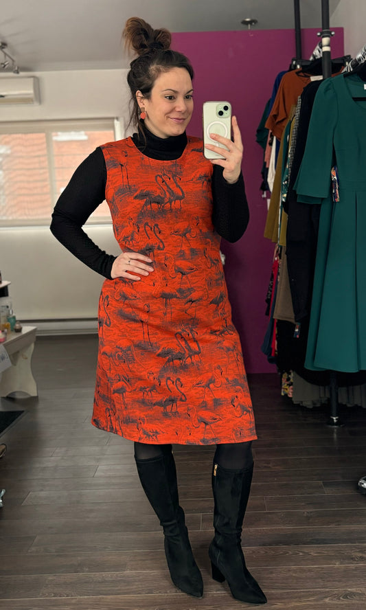 Robe longue style jumper | Yasmine (Pinkmuchacha)