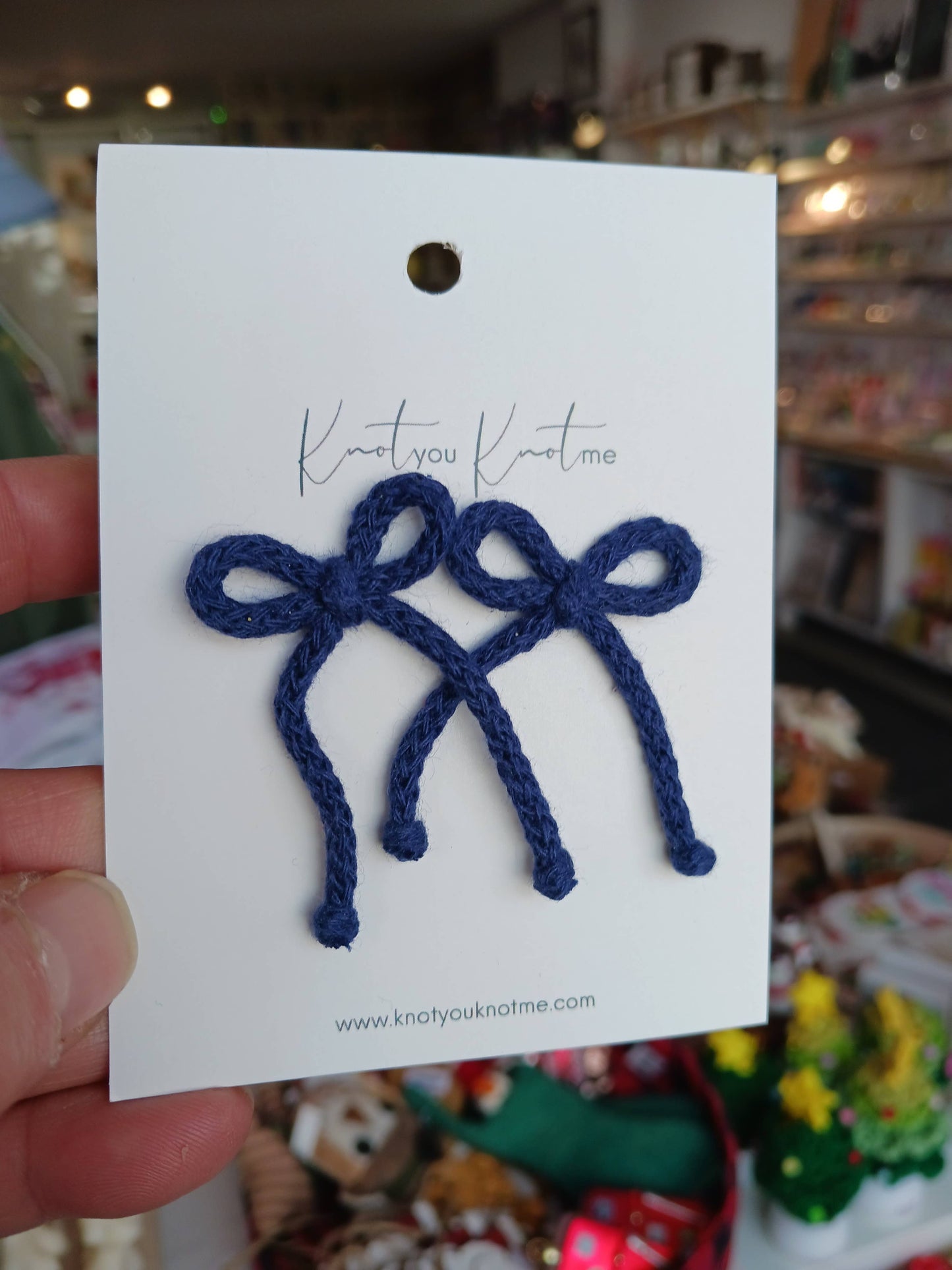 Boucles d'oreilles boucles | Beau | Knot You Knot Me