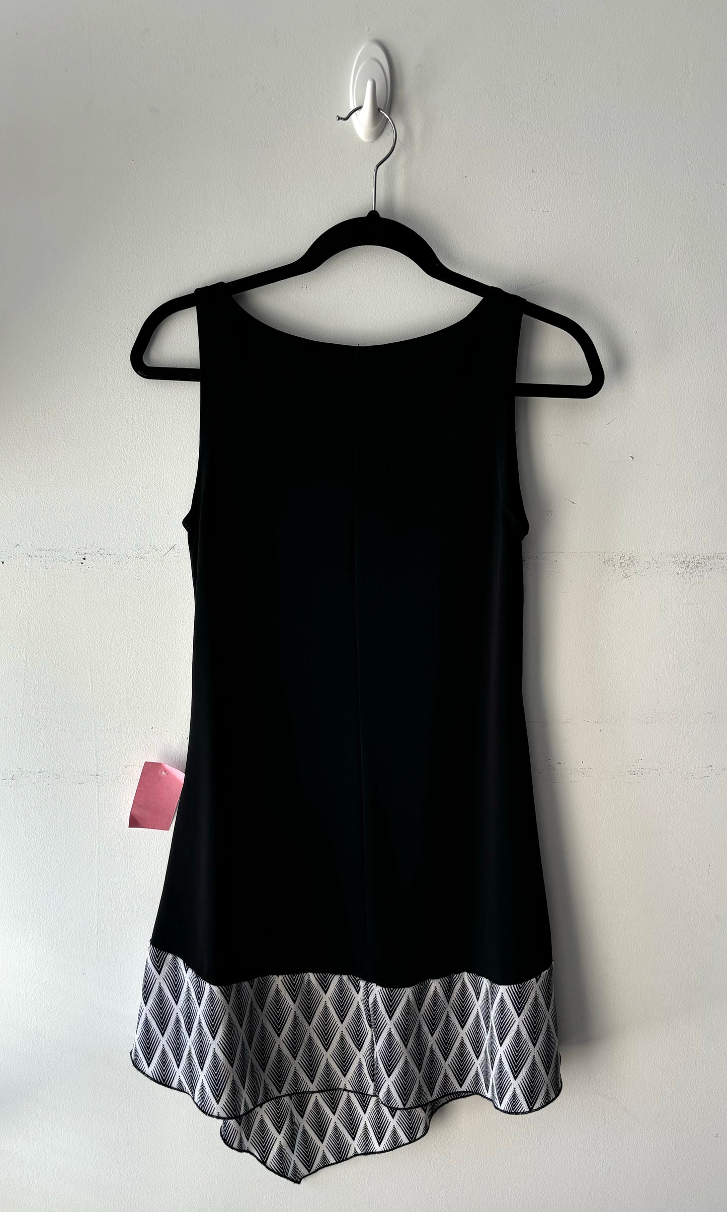 🧚Tunique sans manches N & B | PINK-296 (S)