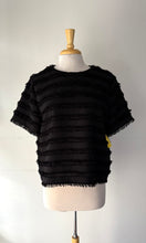 Charger l&#39;image dans la galerie, Haut noir manches courtes | PINK-382 (10 ans)
